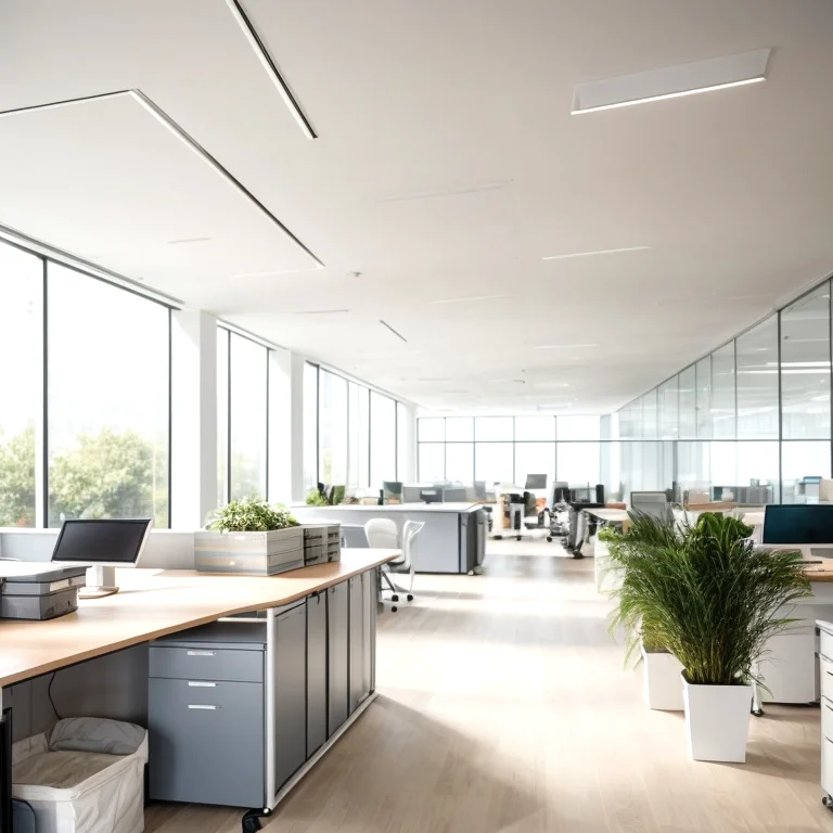 オフィス移転作業中のスタッフ